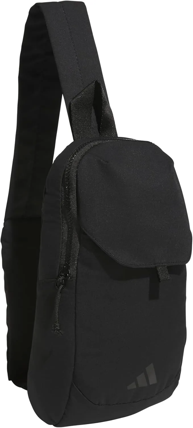 adidas Essentials Sling Small Crossbody Bag for Women and Men (5L), Black/3.0, One Size