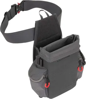 Allen Company Competitor All-in-One Shotgun Shell Pouch with D-Rings - Clay, Trap, and Skeet Shooting Accessories - Hunting and Gun Range Gear - Hard Molded Design - Gray