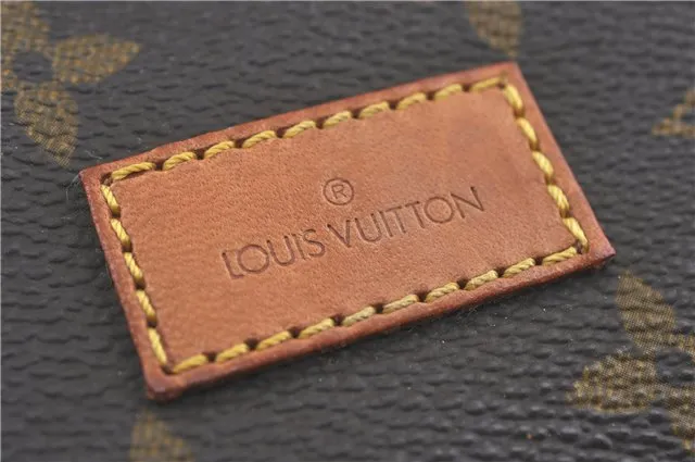 Auth Louis Vuitton Monogram Saumur 30 Shoulder Cross Body Bag M42256 LV J2115