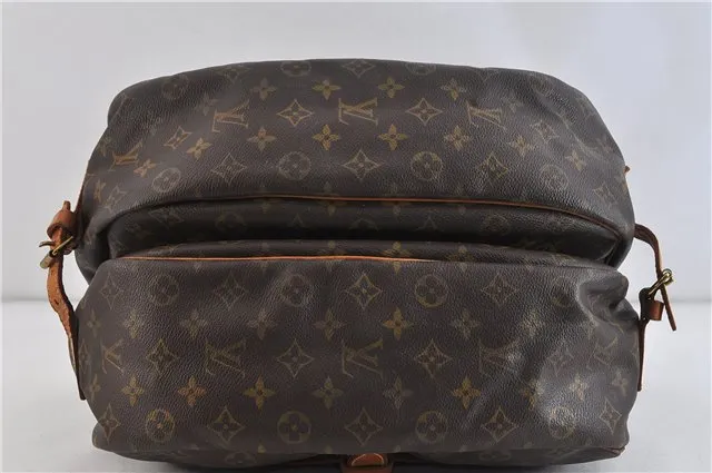 Auth LOUIS VUITTON Monogram Saumur 35 Shoulder Cross Body Bag M42254 LV 6007C