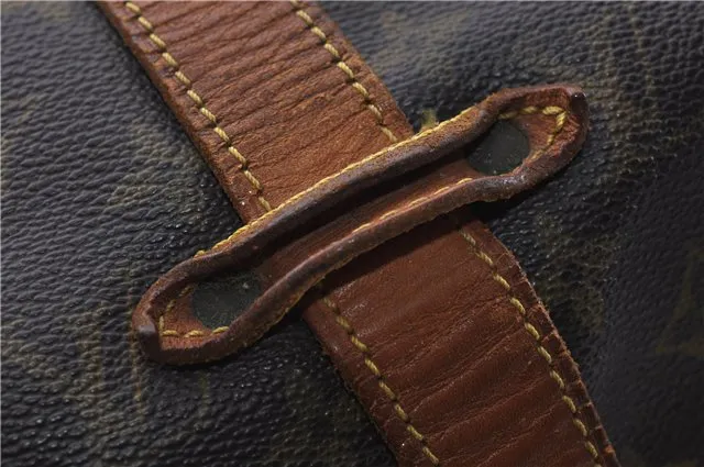 Auth LOUIS VUITTON Monogram Saumur 35 Shoulder Cross Body Bag M42254 LV 6135C