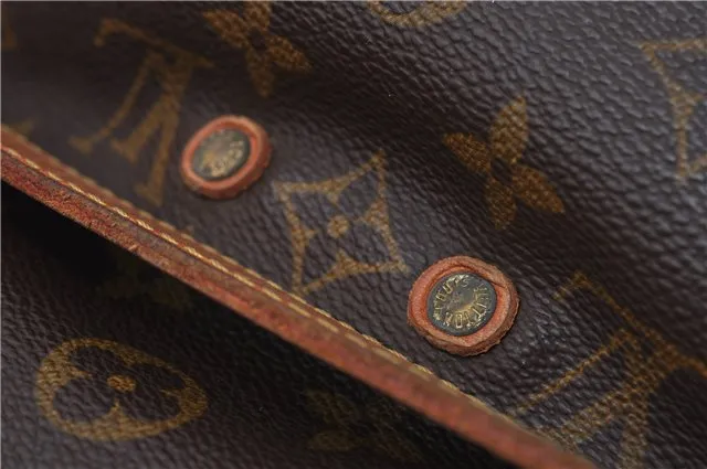 Auth LOUIS VUITTON Monogram Saumur 35 Shoulder Cross Body Bag M42254 LV 6135C