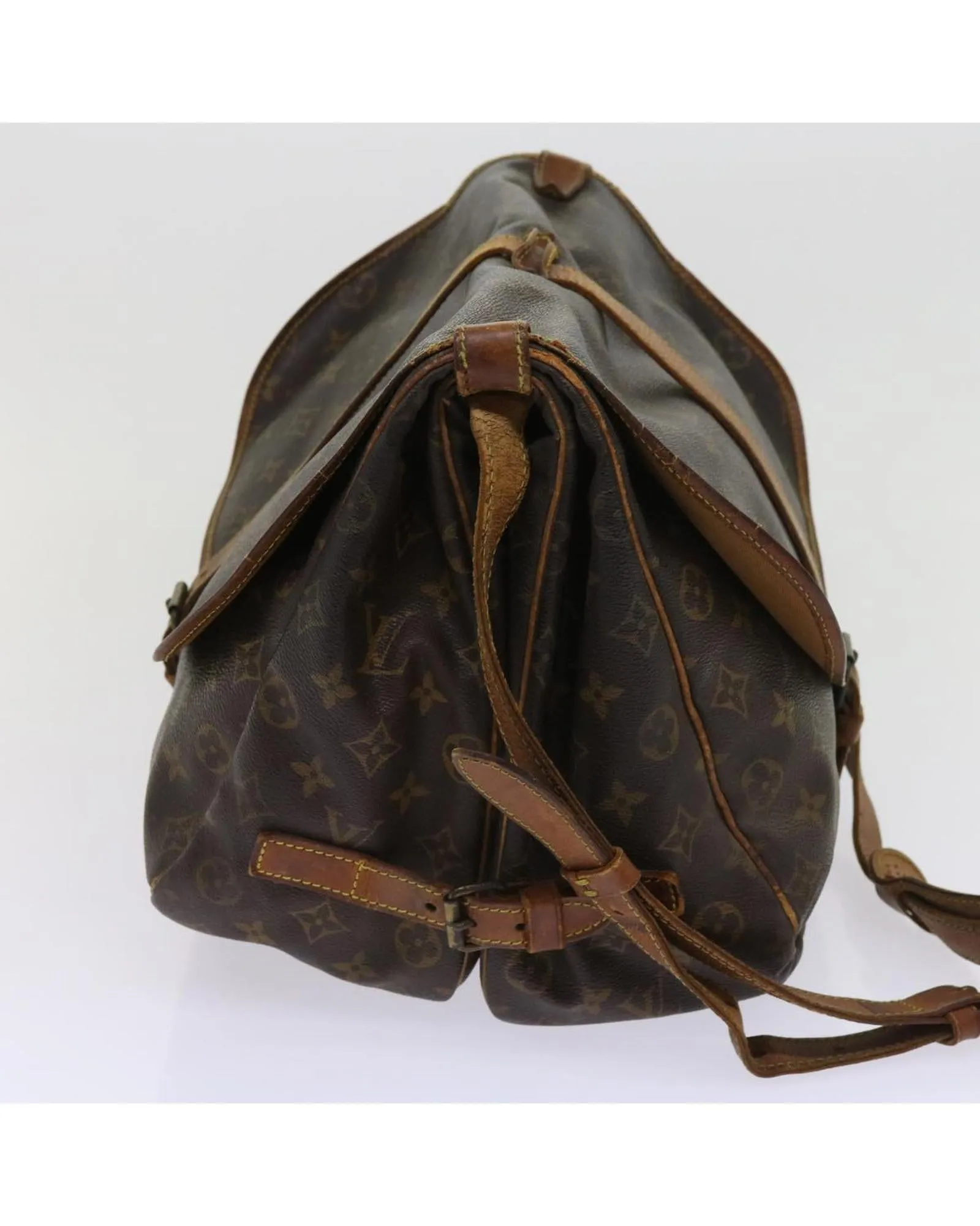 Authentic Louis Vuitton Messager PM Monogram Canvas Shoulder Bag M51181