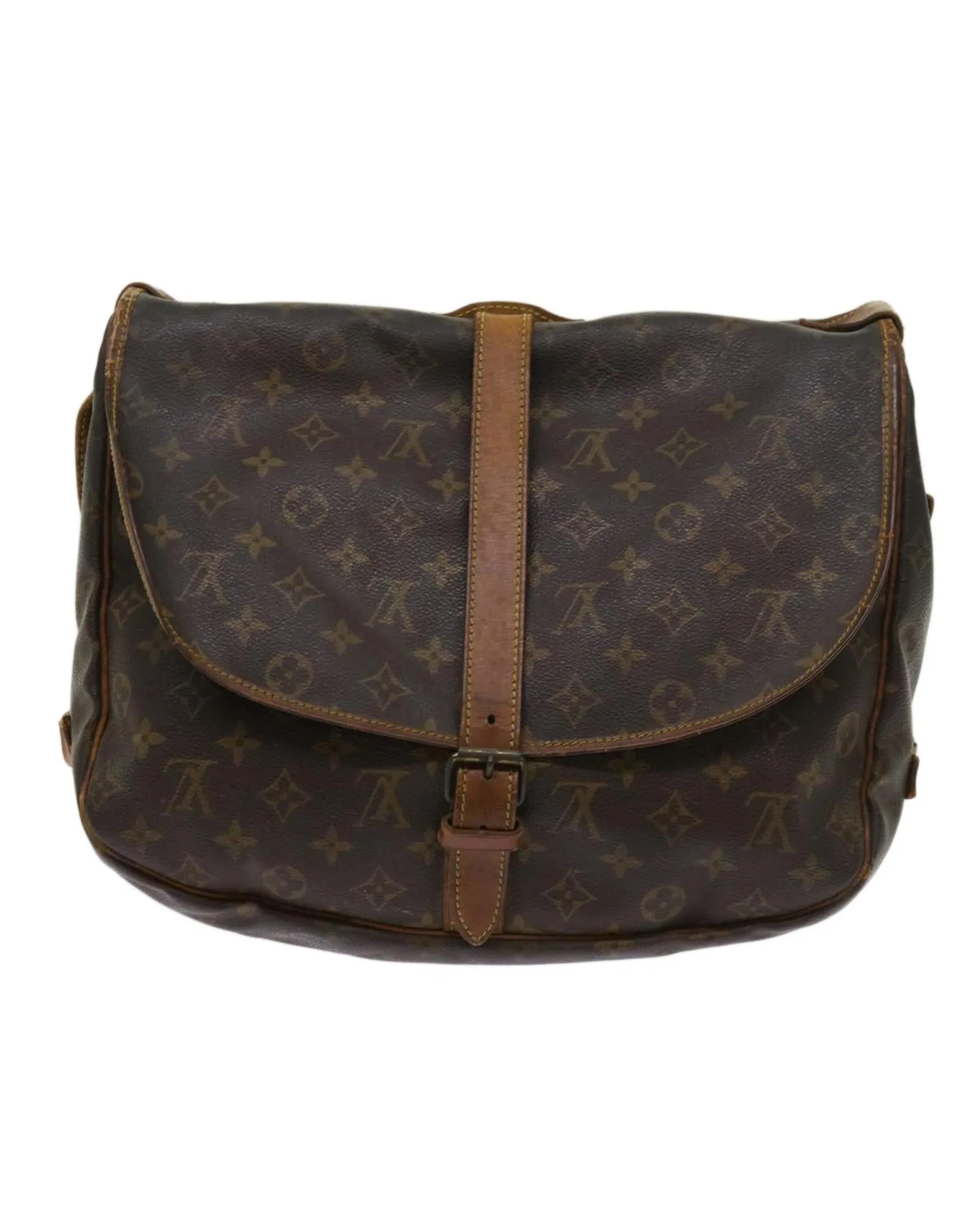 Authentic Louis Vuitton Messager PM Monogram Canvas Shoulder Bag M51181