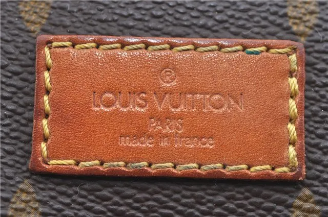 Authentic Louis Vuitton Monogram Saumur 30 Shoulder Bag M42256 LV Junk 1195G