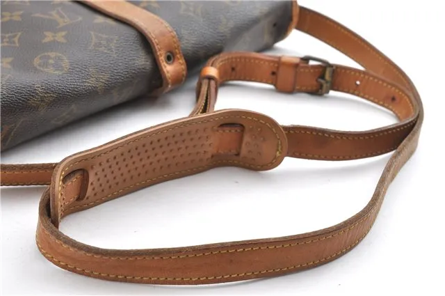 Authentic Louis Vuitton Monogram Saumur 30 Shoulder Bag M42256 LV Junk 1195G