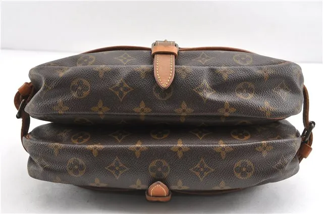 Authentic Louis Vuitton Monogram Saumur 30 Shoulder Bag M42256 LV Junk 1195G