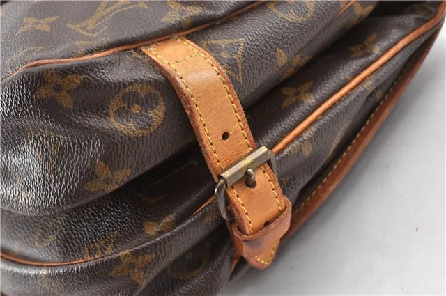 Authentic Louis Vuitton Monogram Saumur 30 Shoulder Bag M42256 LV Junk 1195G