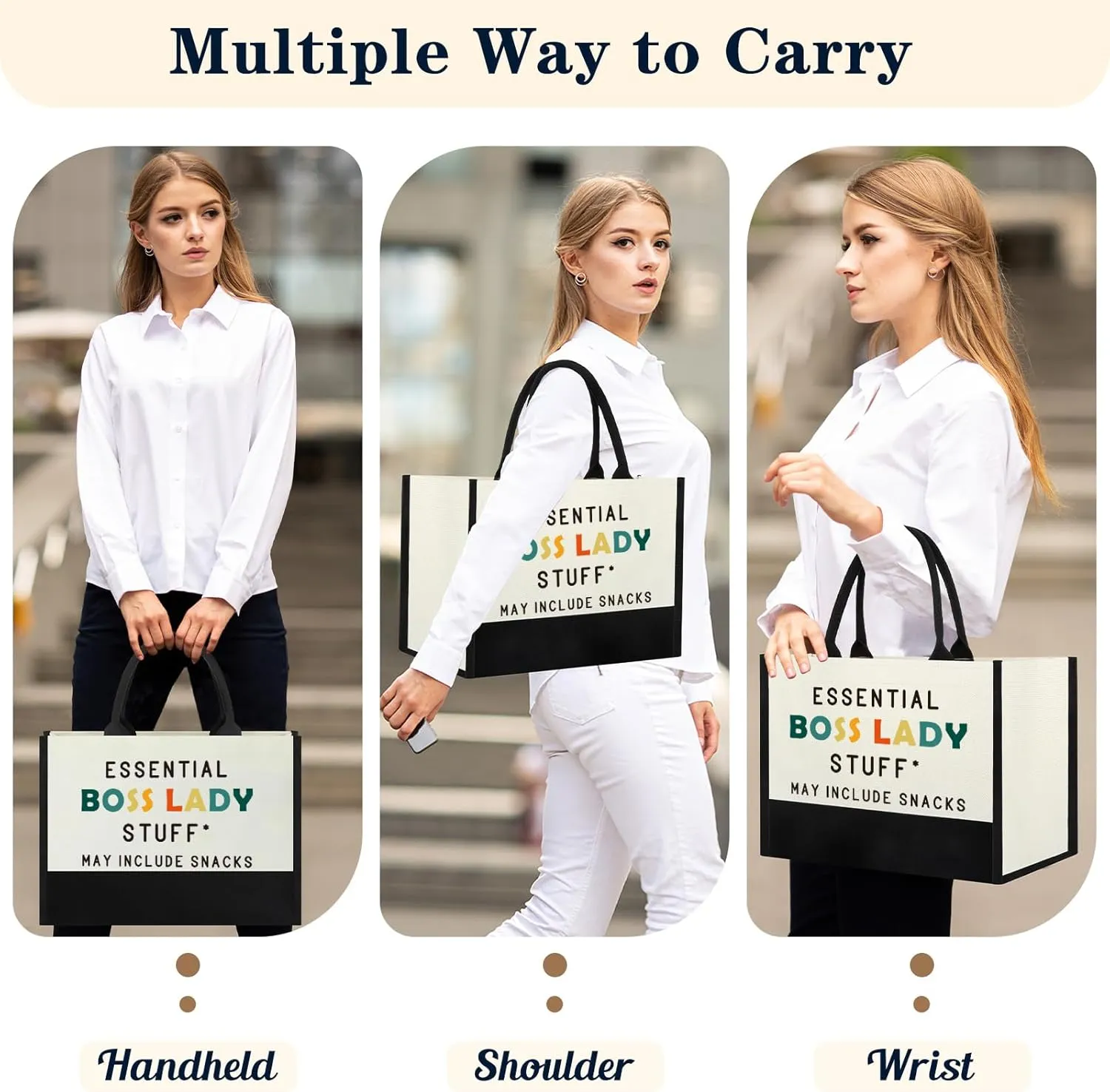Boss Lady Gifts for Women, Boss Day Gifts for Leader Manager Boss Friend, Christmas Gift for Boss Lady, Best Boss Gifts for Boss Lady, Boss Birthday Gifts for Women, Cool Gifts for Boss Lady Tote Bag
