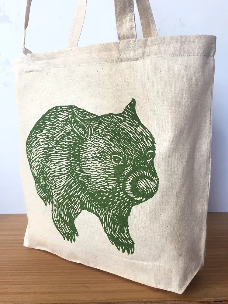 Bursaria Workshop Wombat Tote Bag