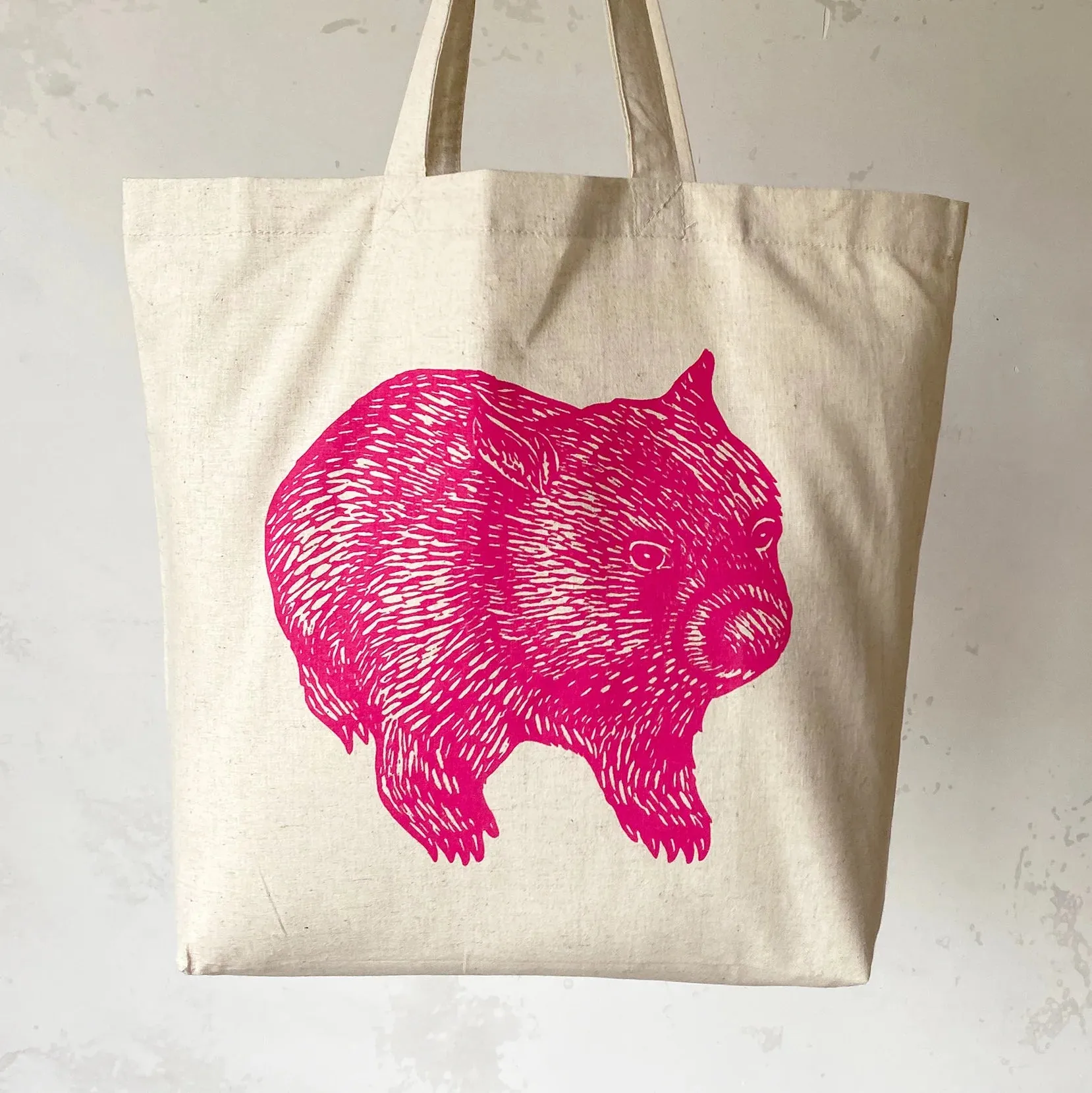 Bursaria Workshop Wombat Tote Bag
