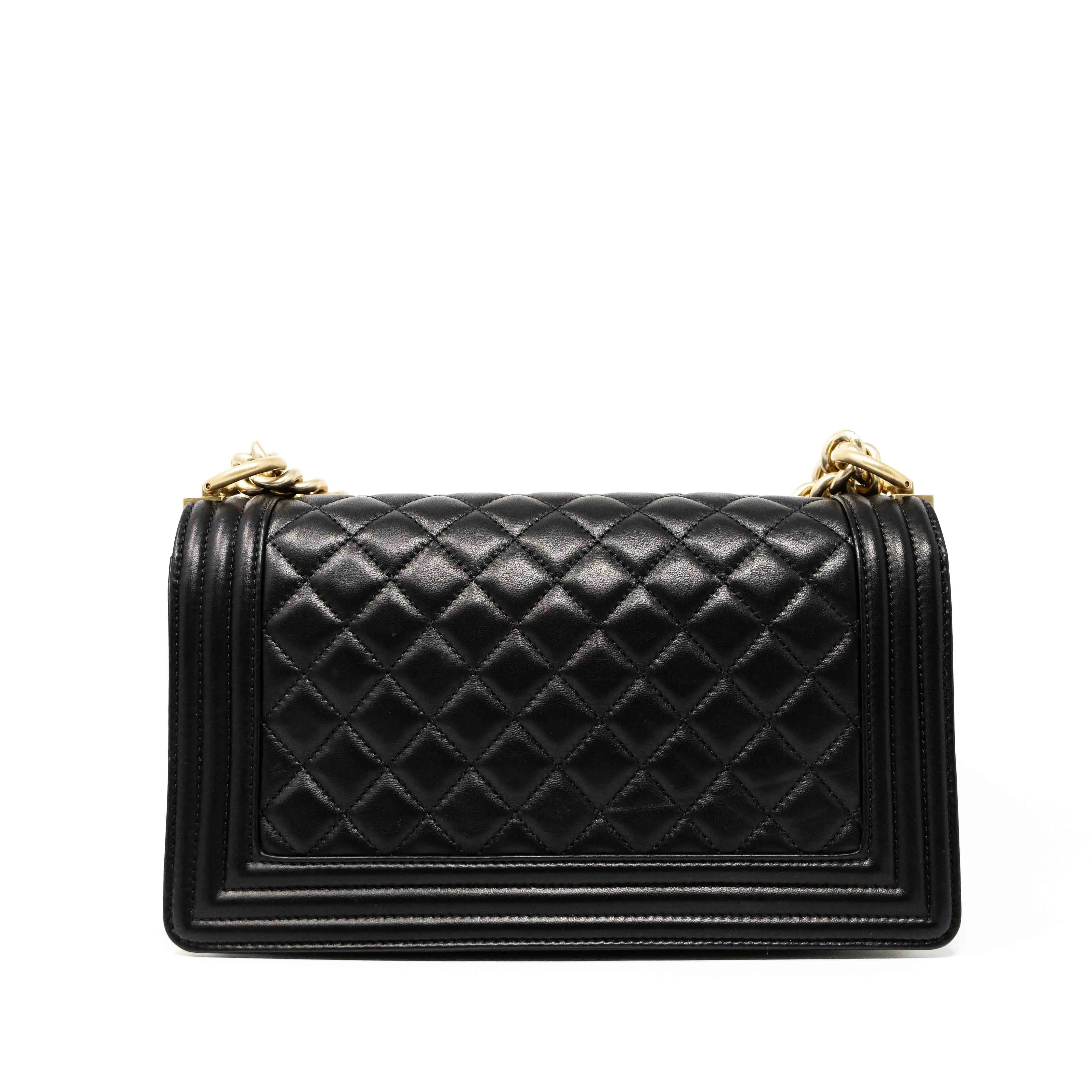 Chanel Black Medium Boy Bag