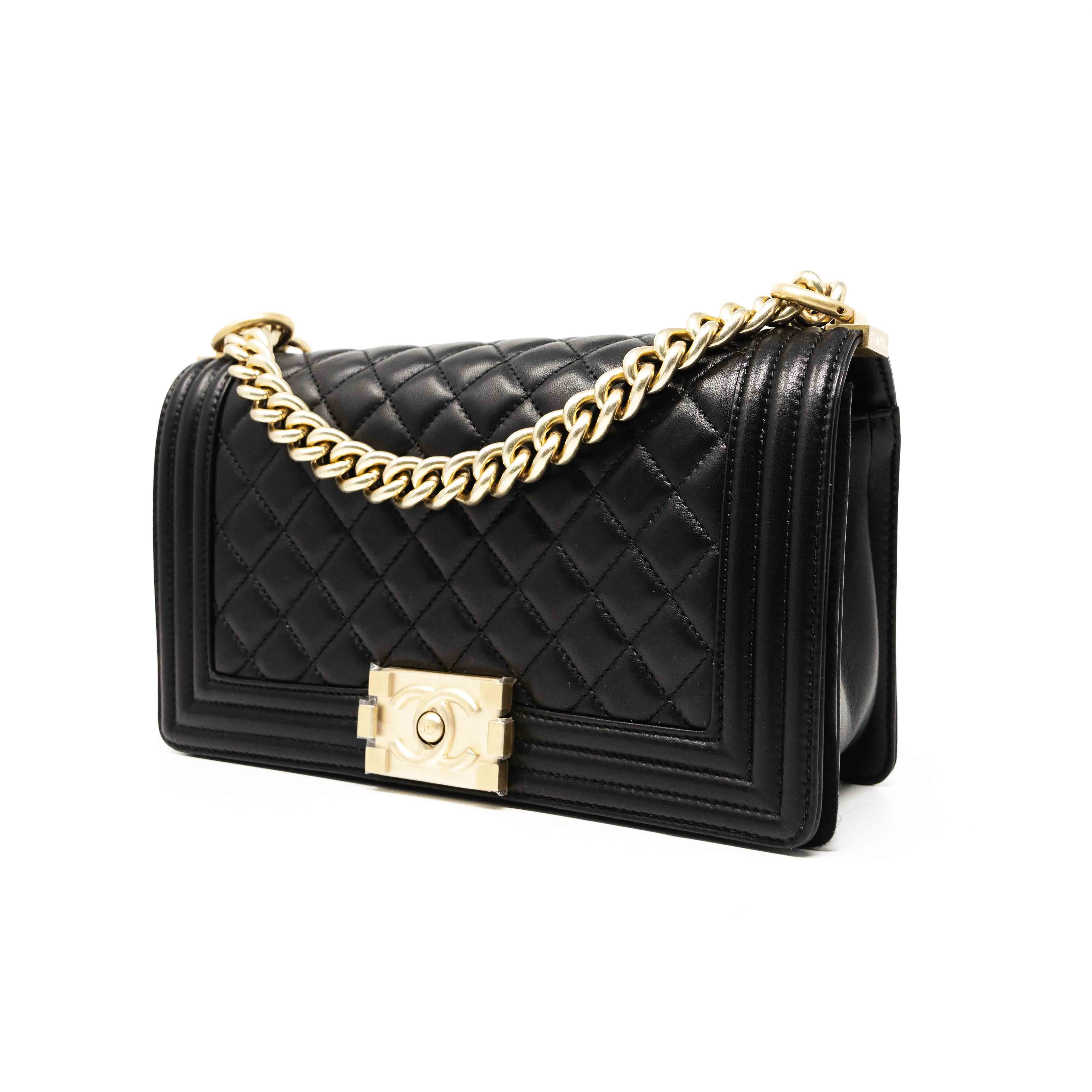 Chanel Black Medium Boy Bag