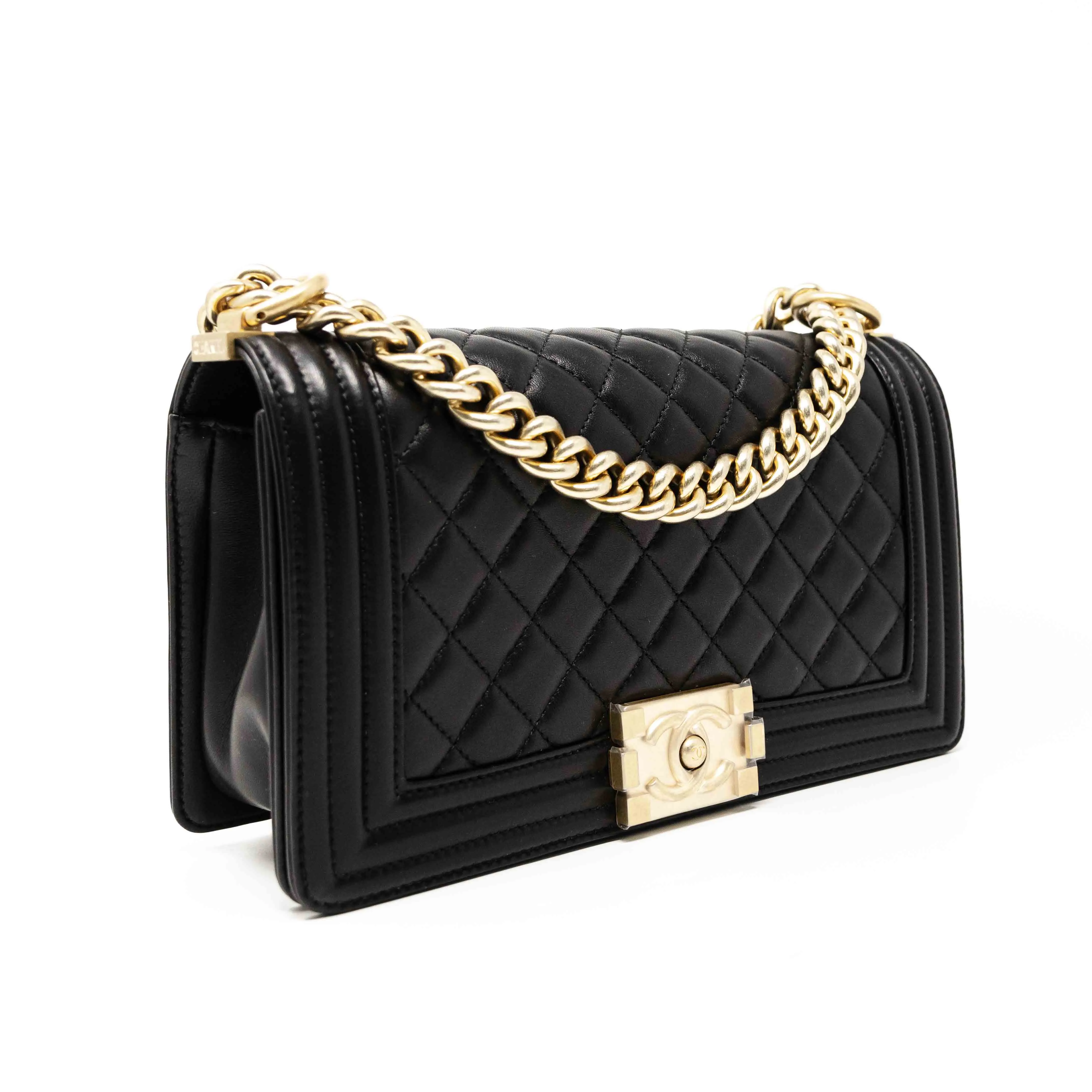 Chanel Black Medium Boy Bag