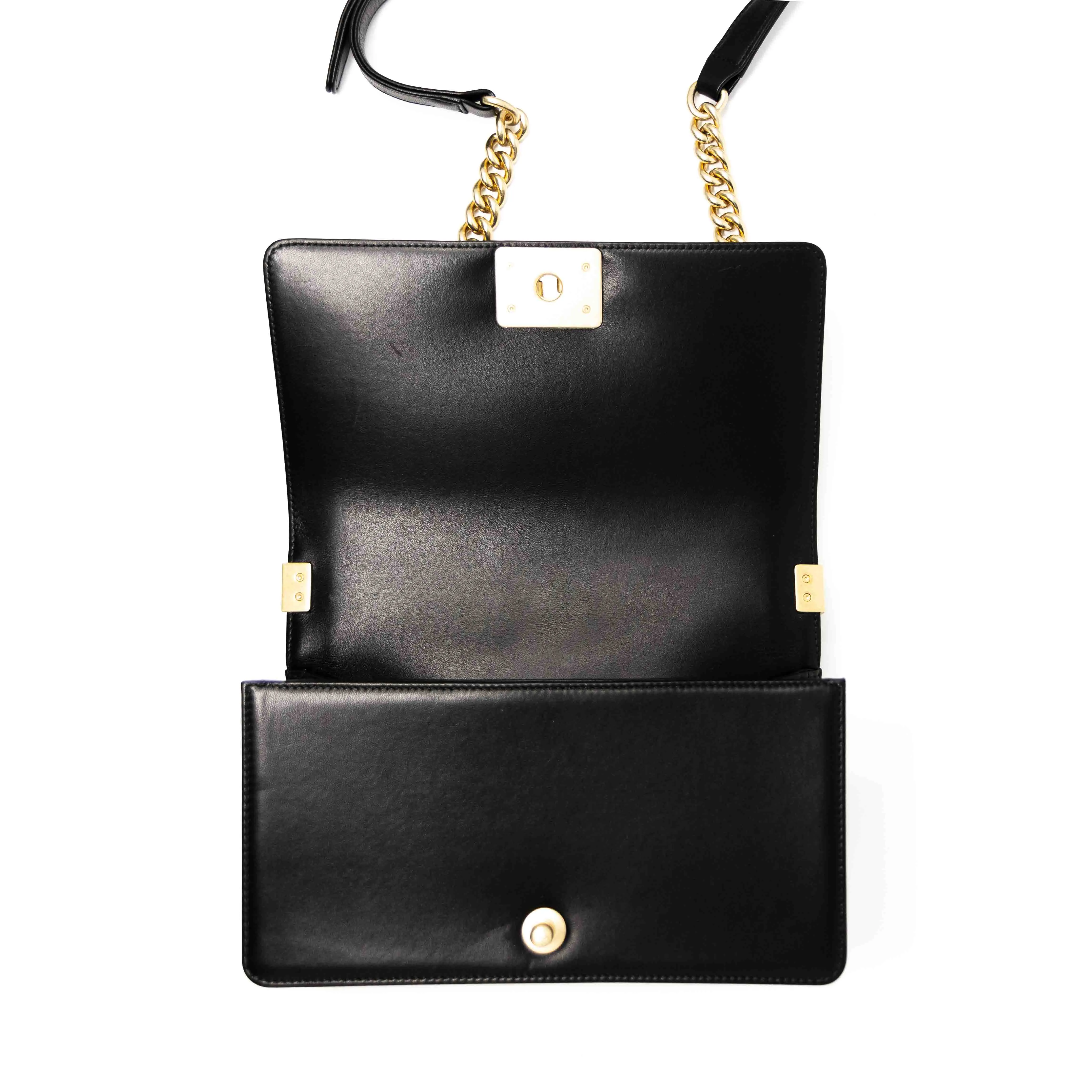 Chanel Black Medium Boy Bag