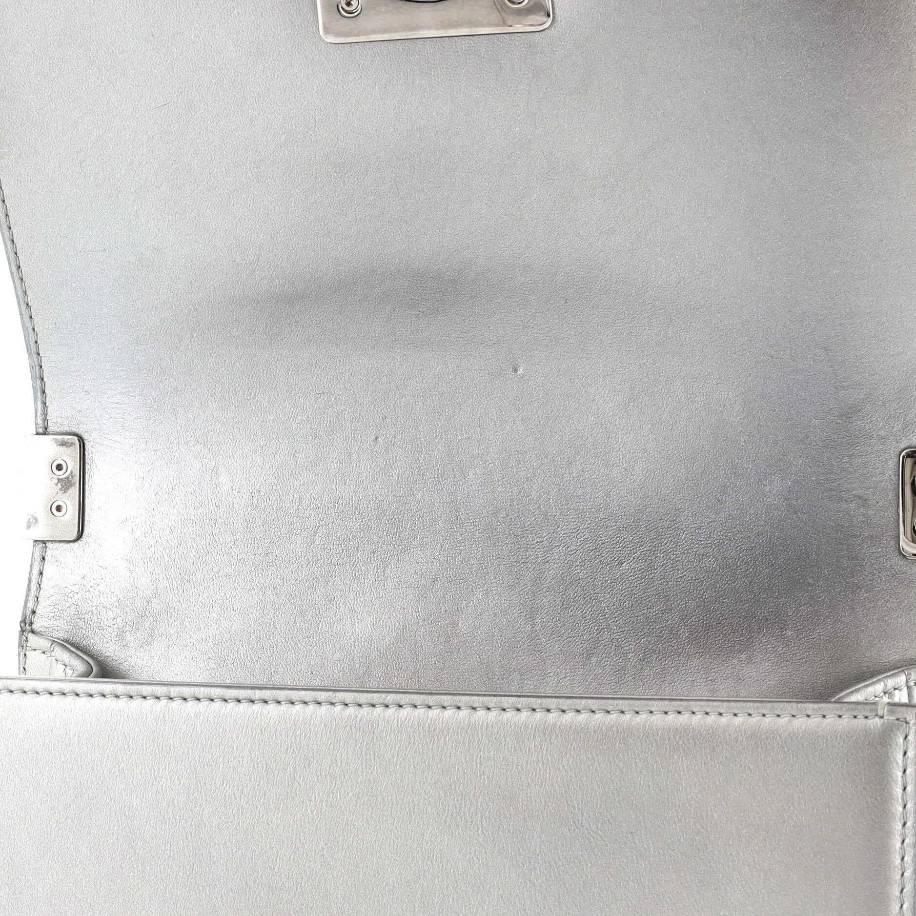 Chanel Boy Flap Bag Quilted Holographic