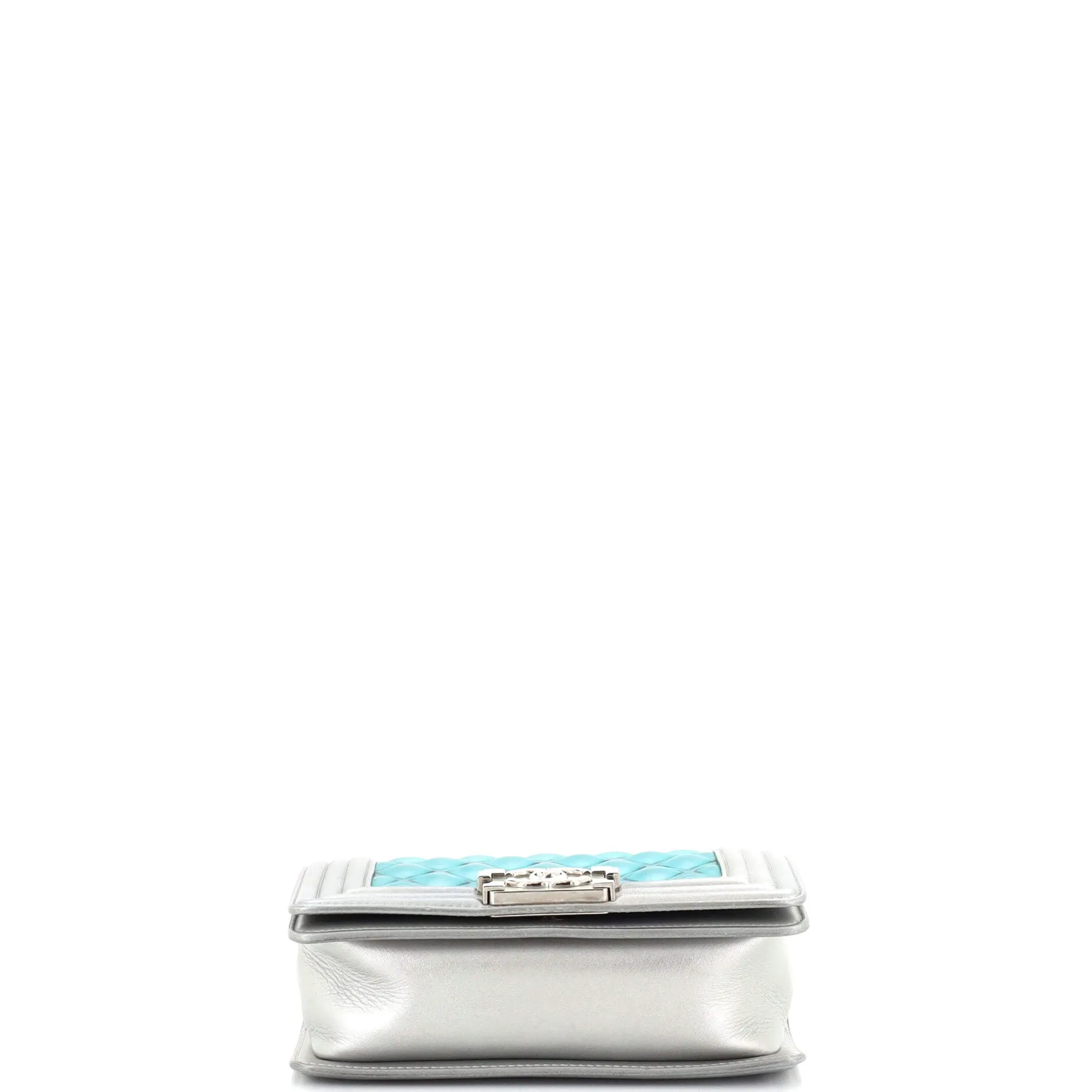 Chanel Boy Flap Bag Quilted Holographic