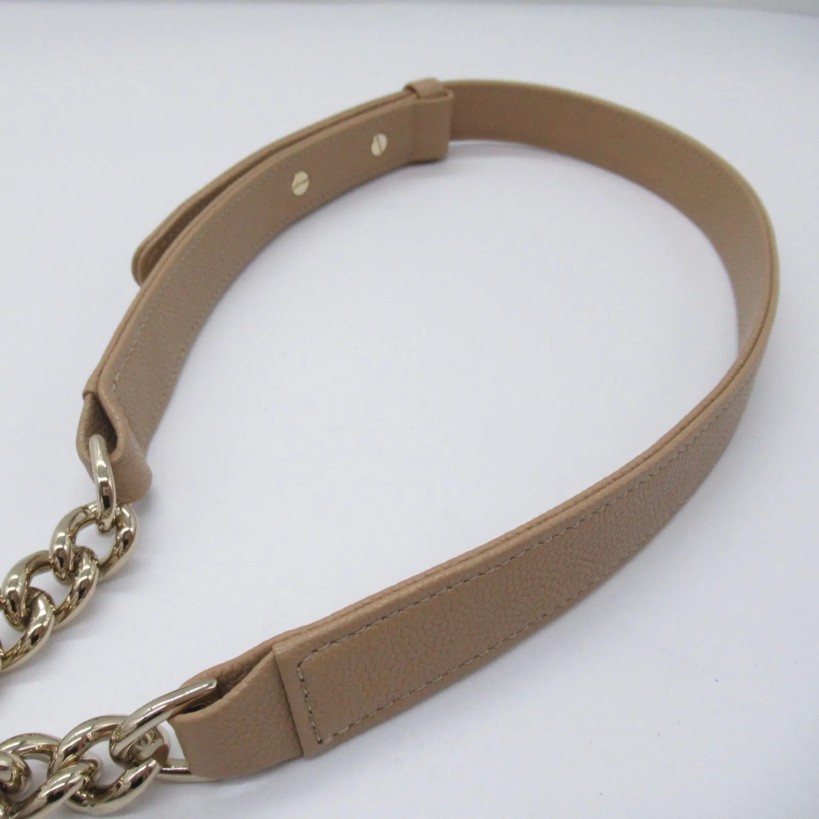 Chanel Boy V-Stitch Caviar Shoulder Bag Beige