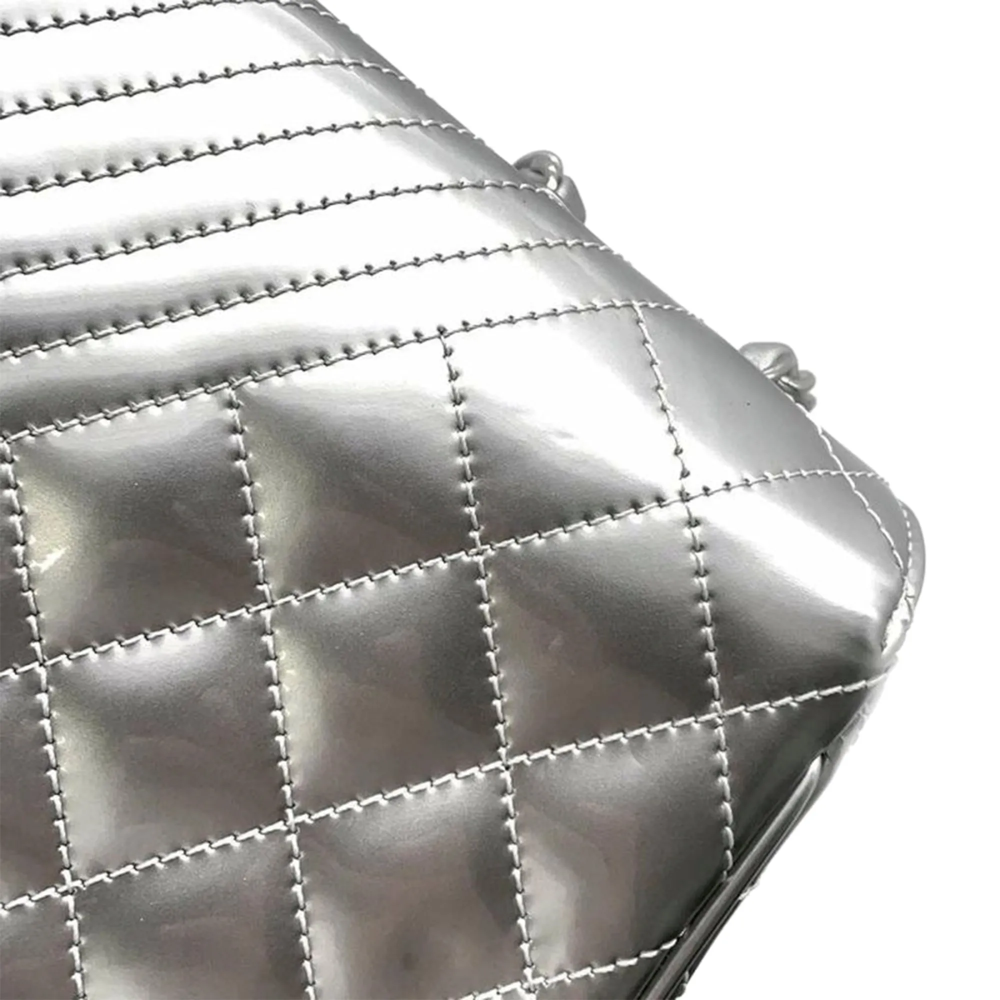 CHANEL Medium Patent Coco Boy Flap Bag