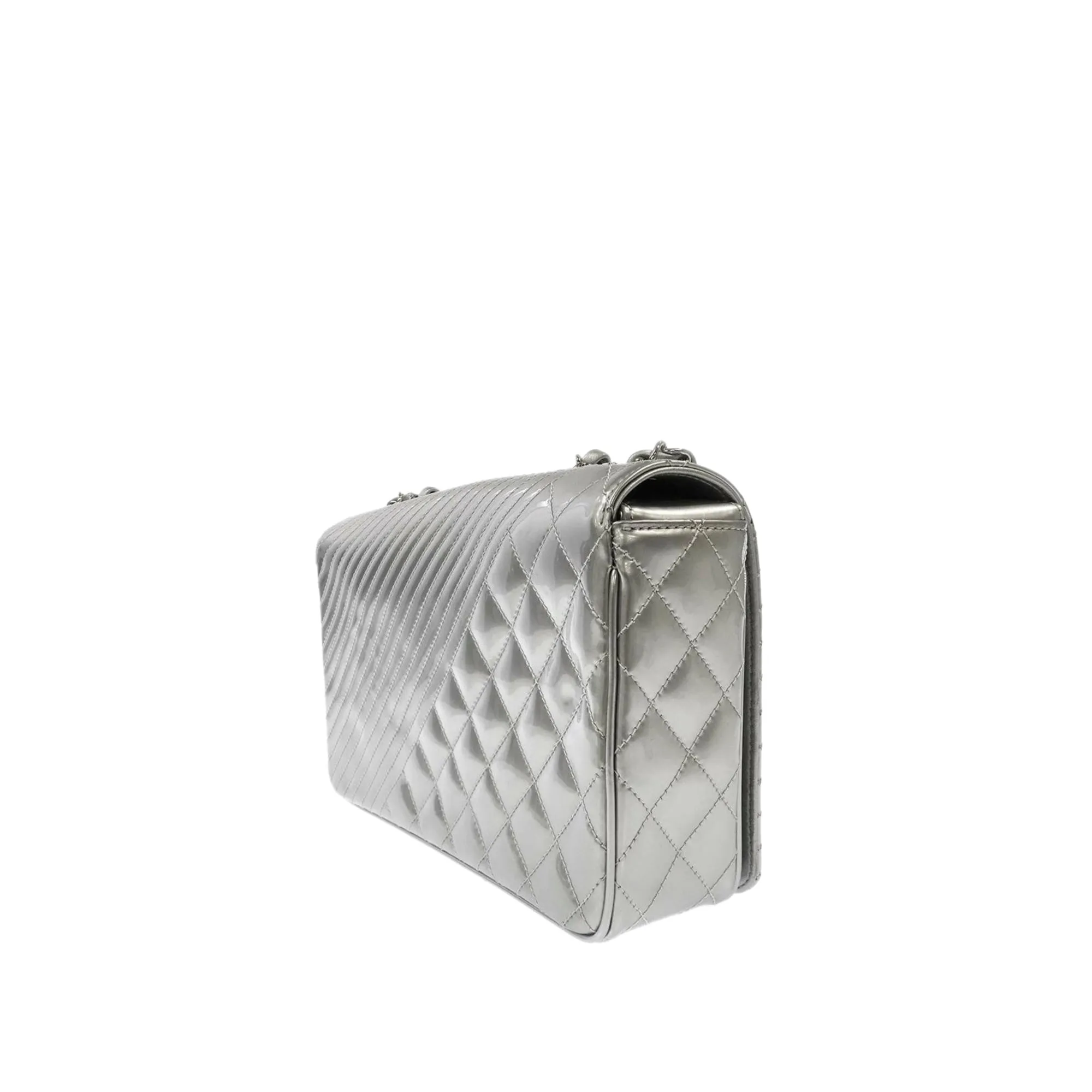CHANEL Medium Patent Coco Boy Flap Bag