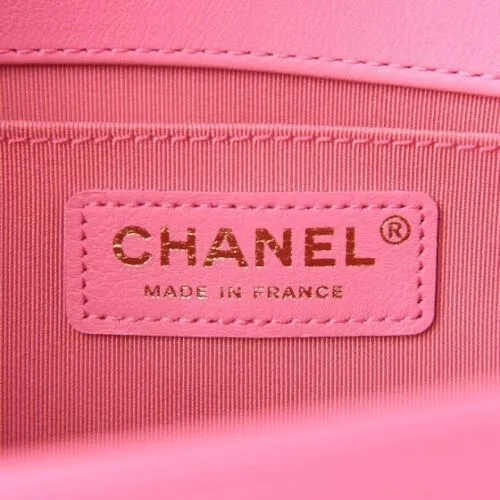 CHANEL QUILTED LAMBSKIN MEDIUM BOY FLAP BAG