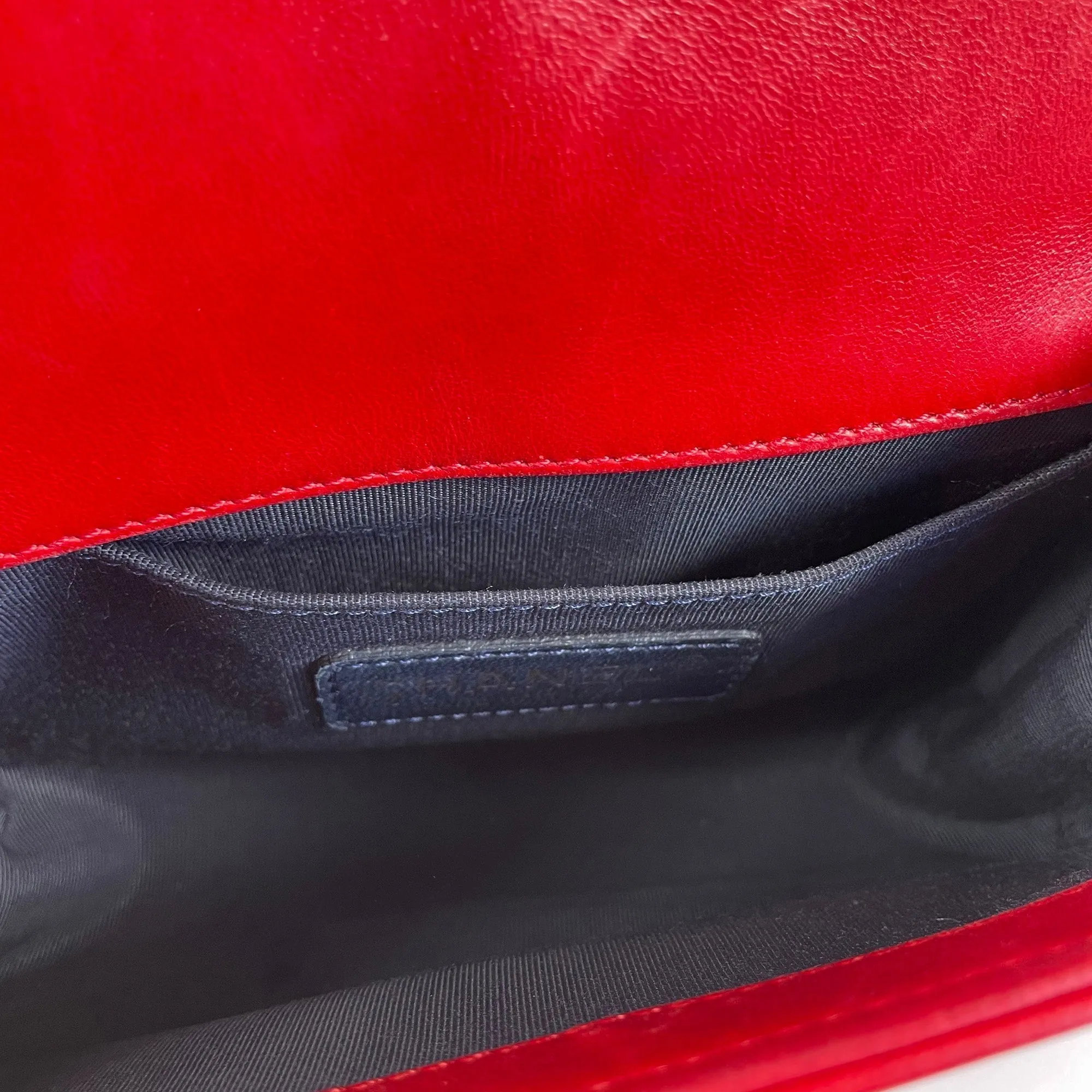 CHANEL Small Velvet Boy Crossbody Bag