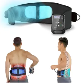 Dr Ho's Triple Action Back Belt Essential Package - TENS Machine, EMS and AMP TENS Unit Muscle Stimulator and Back Stimulator for Lower Pain