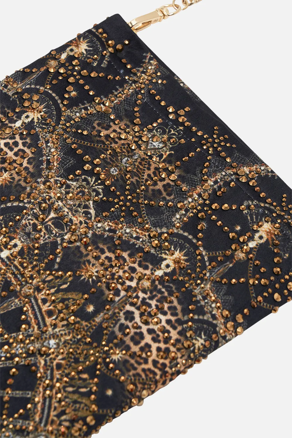 EMBELLISHED MINI TOTE MASKED AT MOONLIGHT