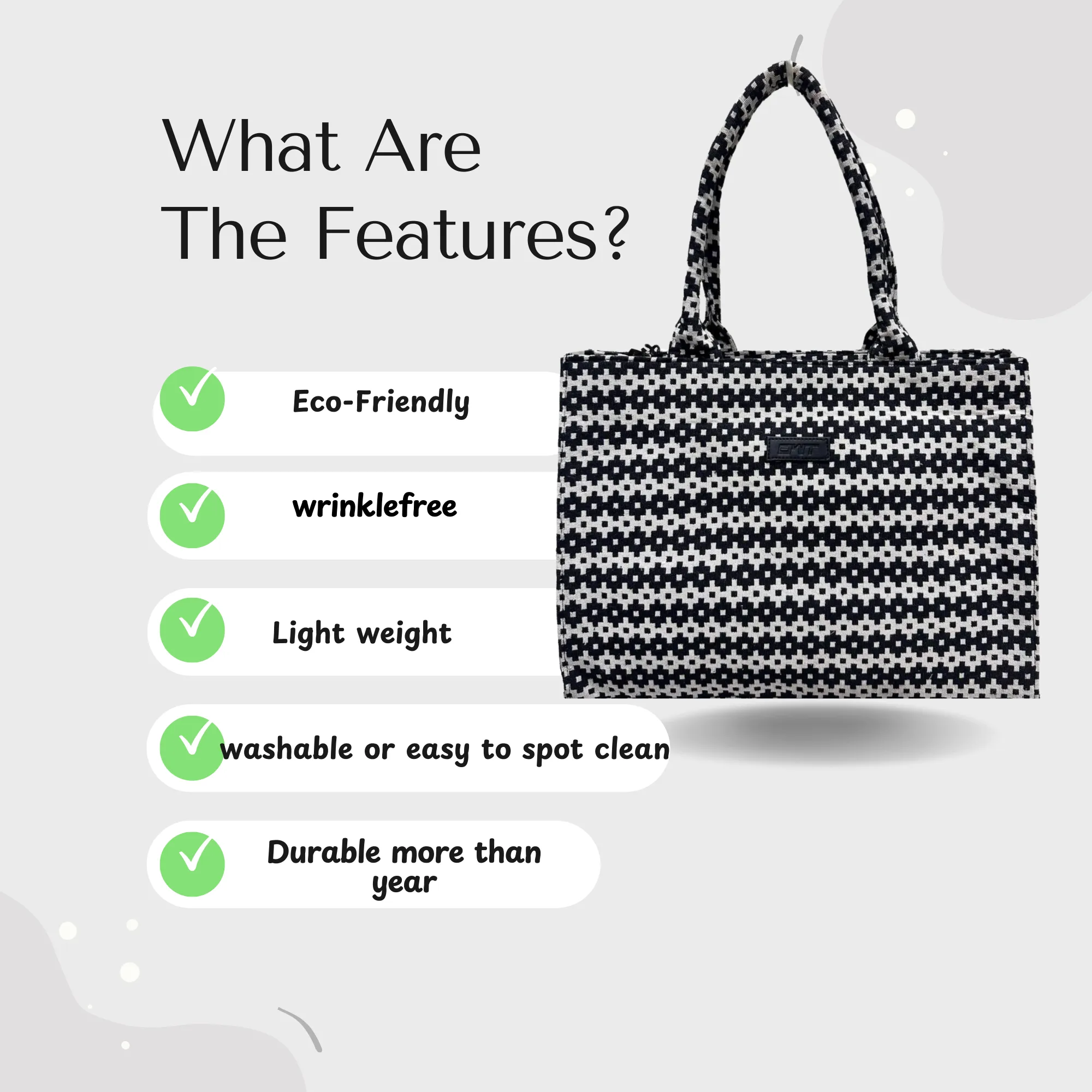 EMMY BOX TOTE BAGM - D2