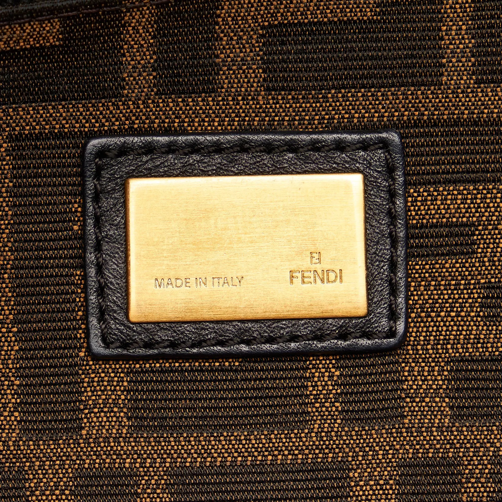 Fendi Peekaboo Leather Satchel (SHG-30047)