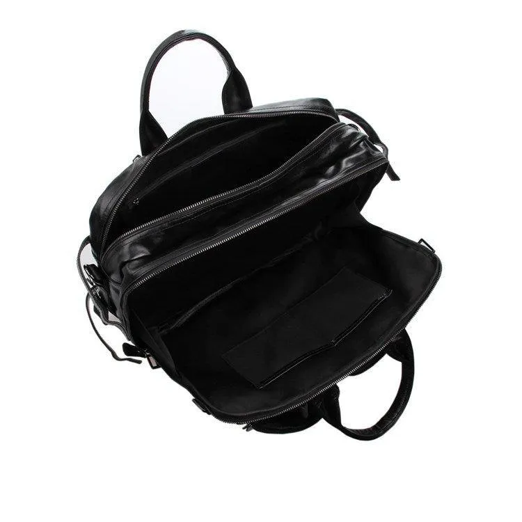 Genuine Leather Large Business Handheld Bag