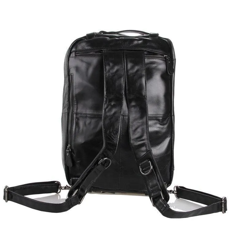 Genuine Leather Large Business Handheld Bag