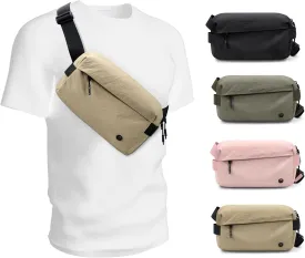 GOLF SUPAGS Crossbody Sling Bag for Women Men Chest Bag for Outdoors Leisure Hiking Traveling