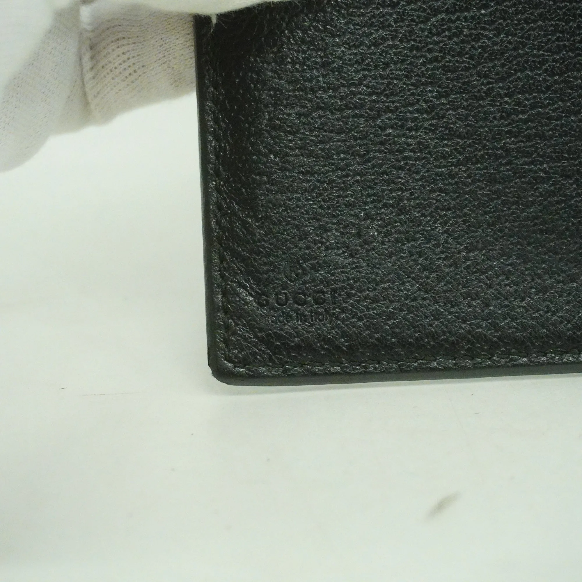 GUCCI  GG Marmont 428740 Women's Leather Long Wallet [bi-fold] Black