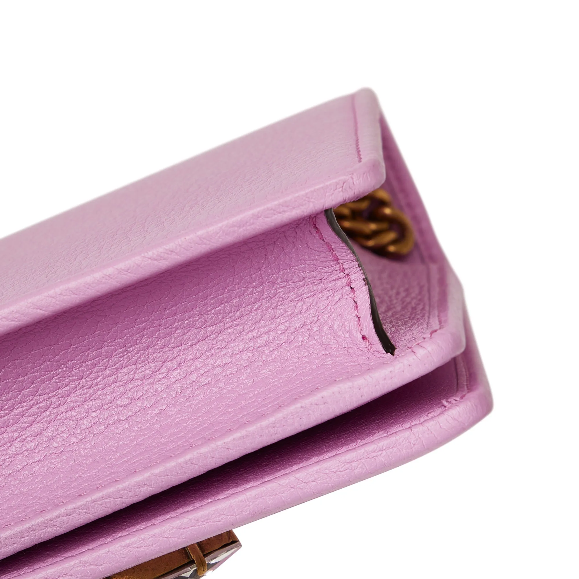 Gucci GG Marmont Embellished Wallet On Chain Crossbody Bag