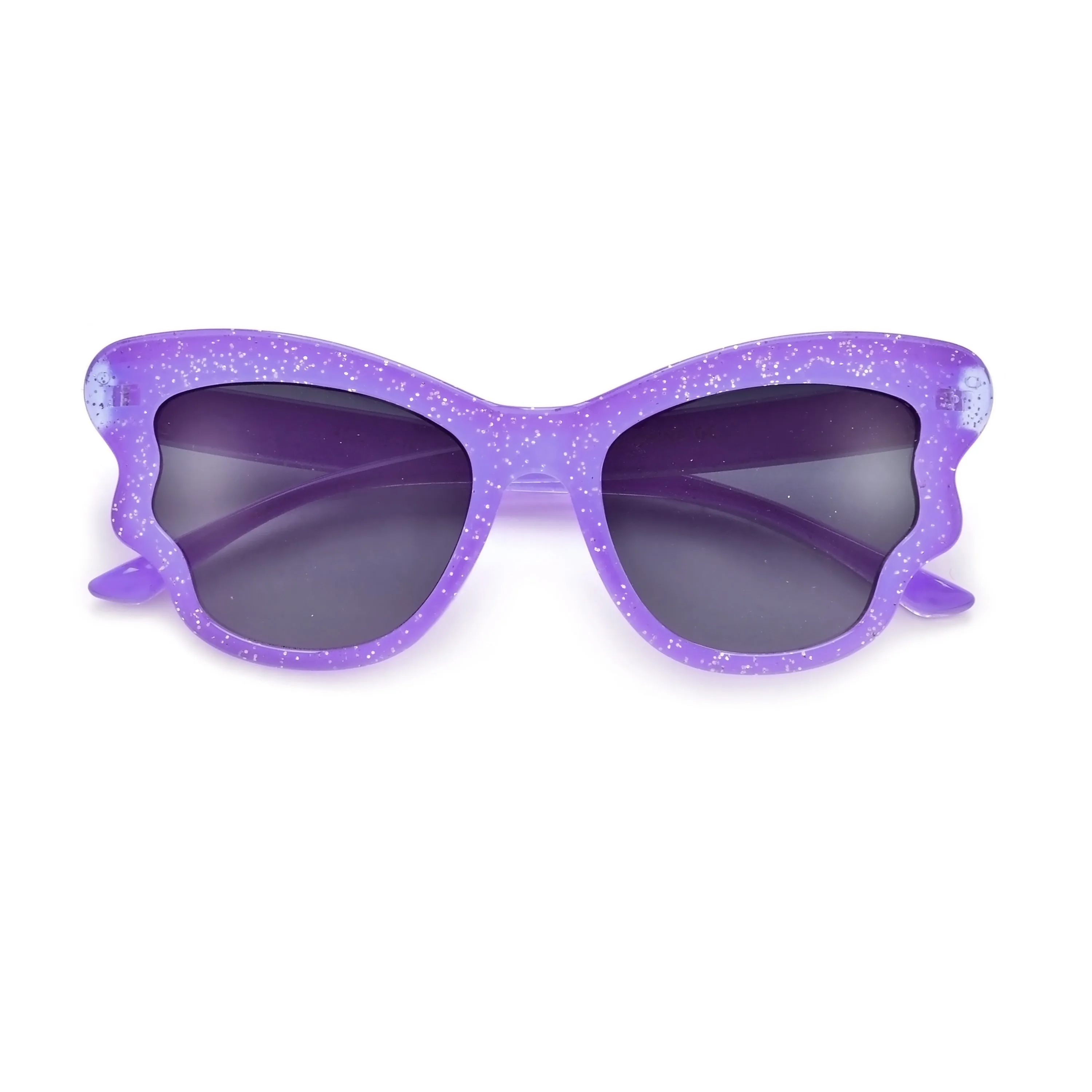 Kids Glitterful Butterfly Wings Sunglasses