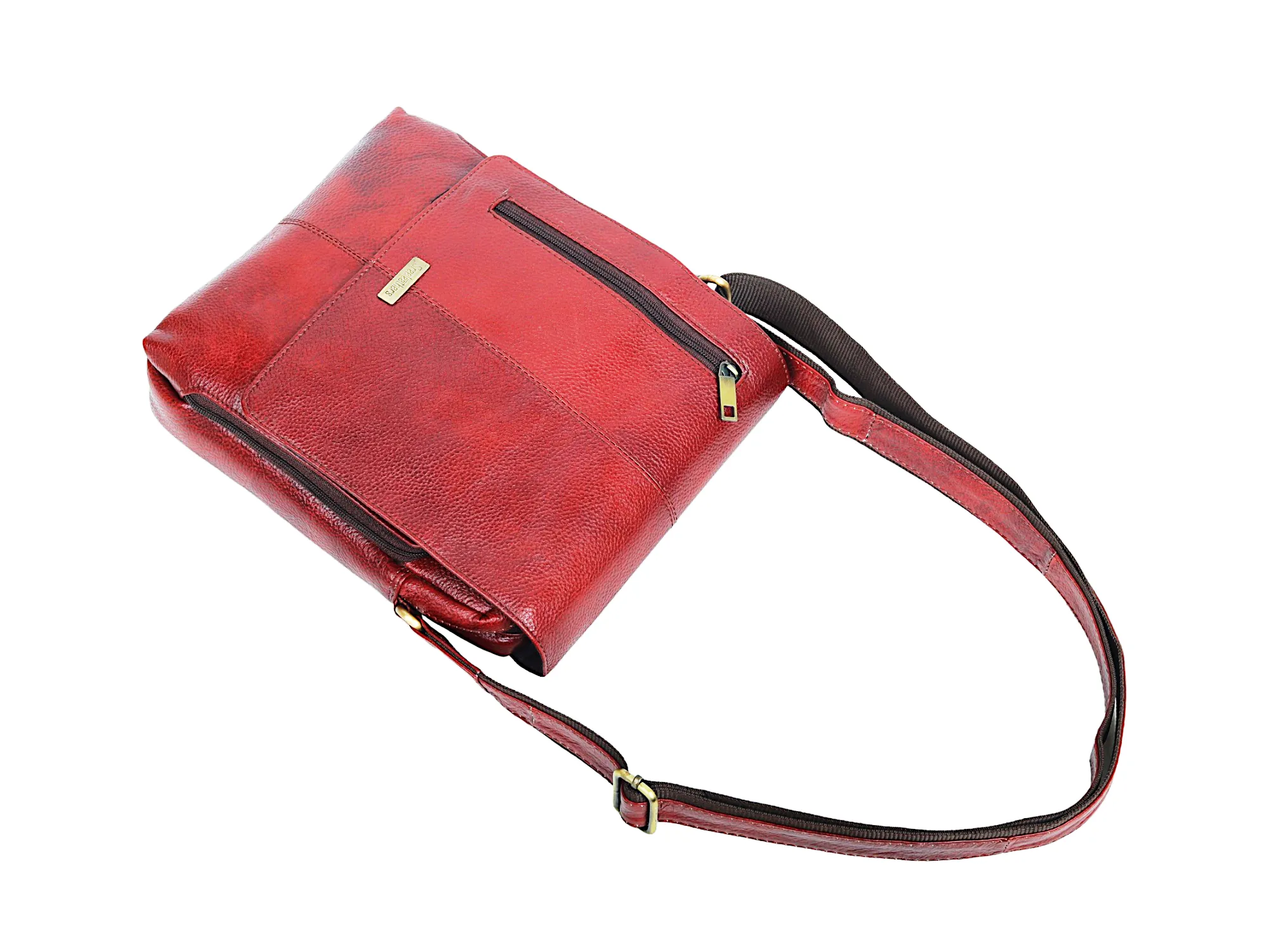 Leather Messenger Bag 36819
