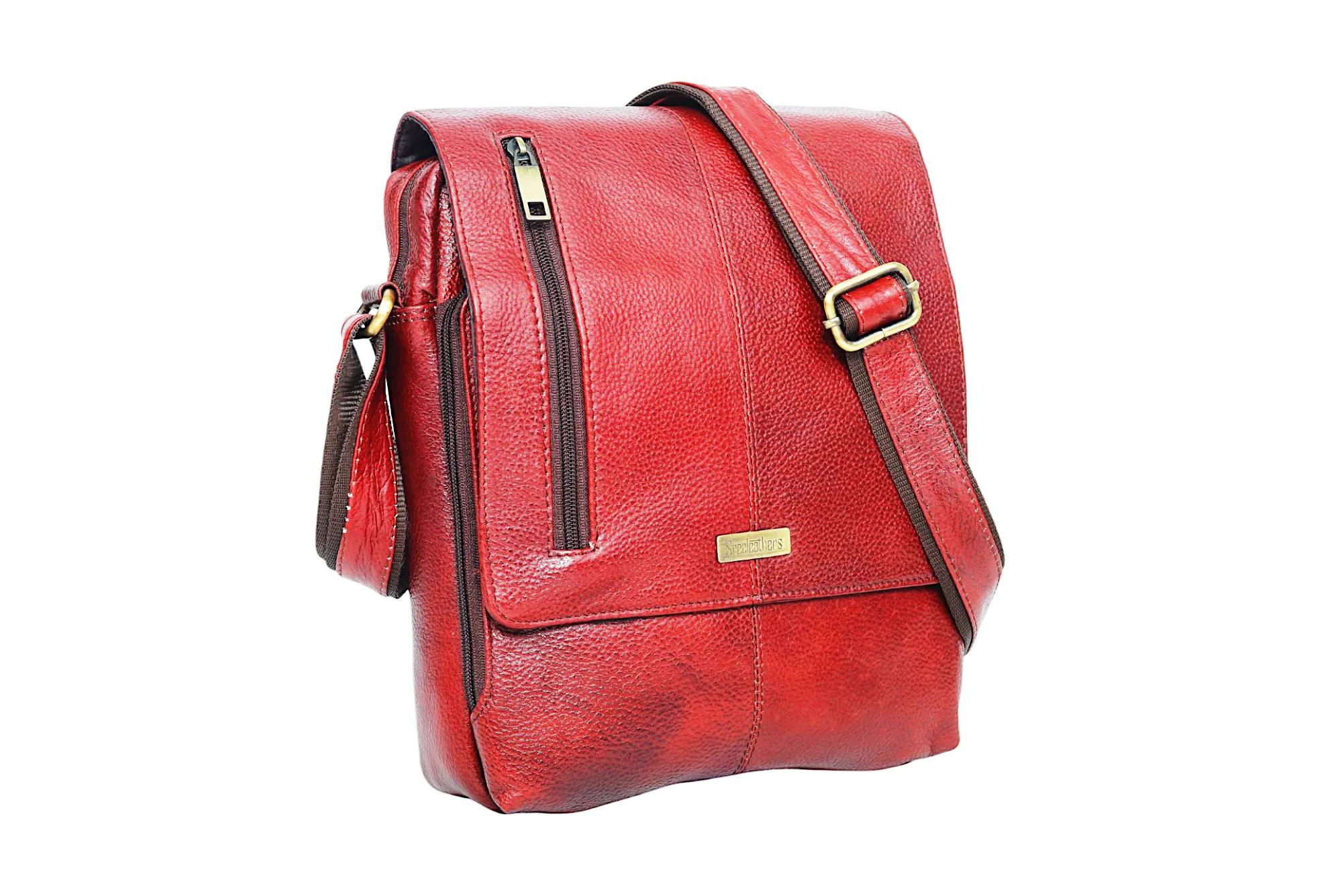 Leather Messenger Bag 36819
