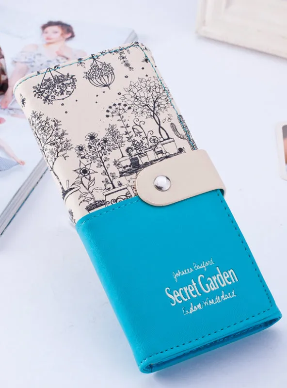 Leather Wallet Women Wallets Ladies Card Purse Clutch