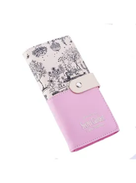 Leather Wallet Women Wallets Ladies Card Purse Clutch