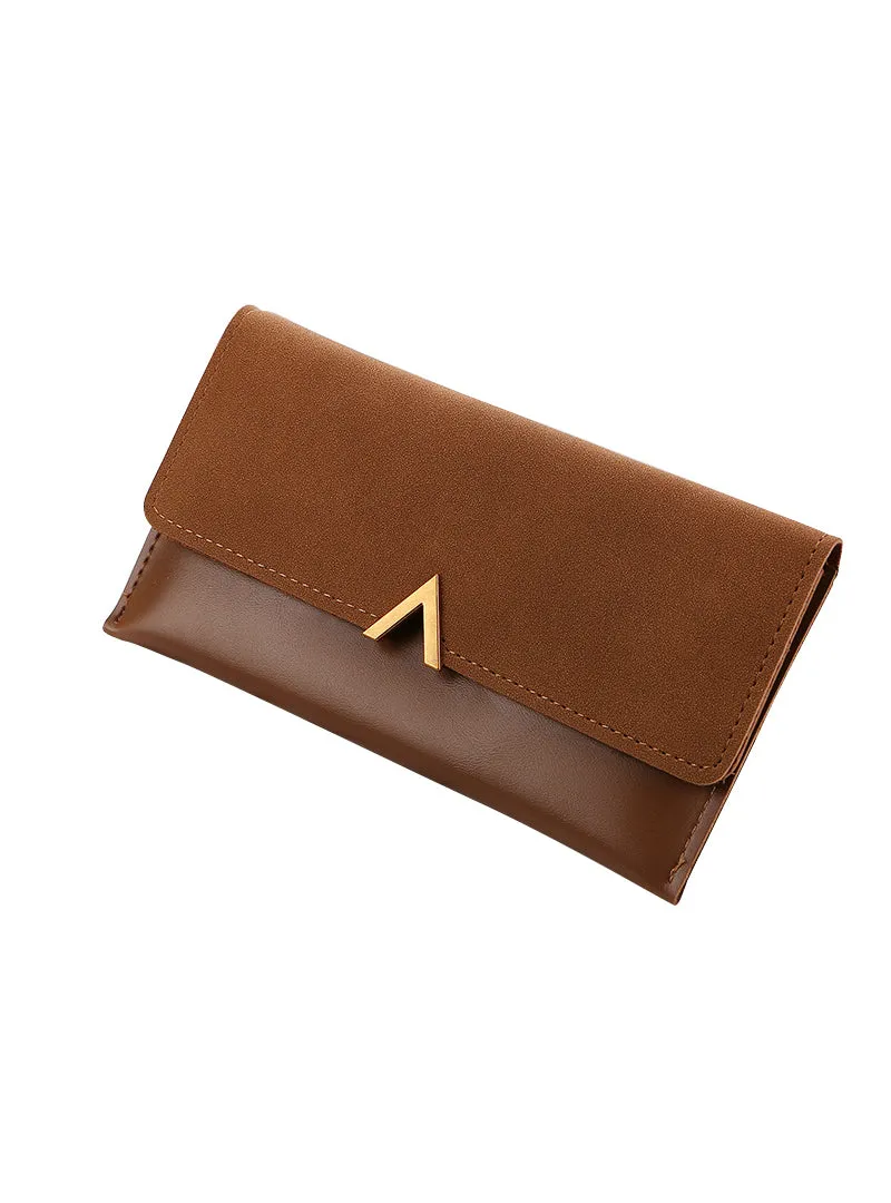 Leather Wallets Hasp Lady Moneybags Zipper Coin Purse