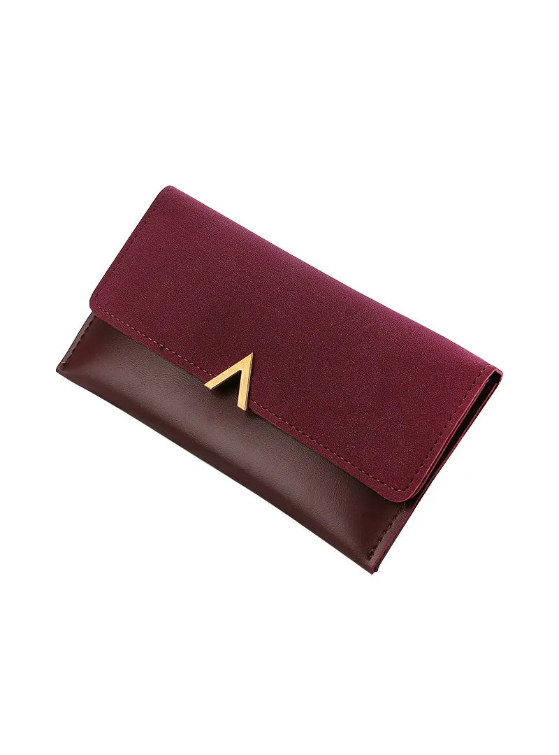Leather Wallets Hasp Lady Moneybags Zipper Coin Purse
