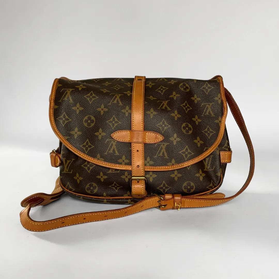 Louis Vuitton Saumur 30 Monogram Canvas