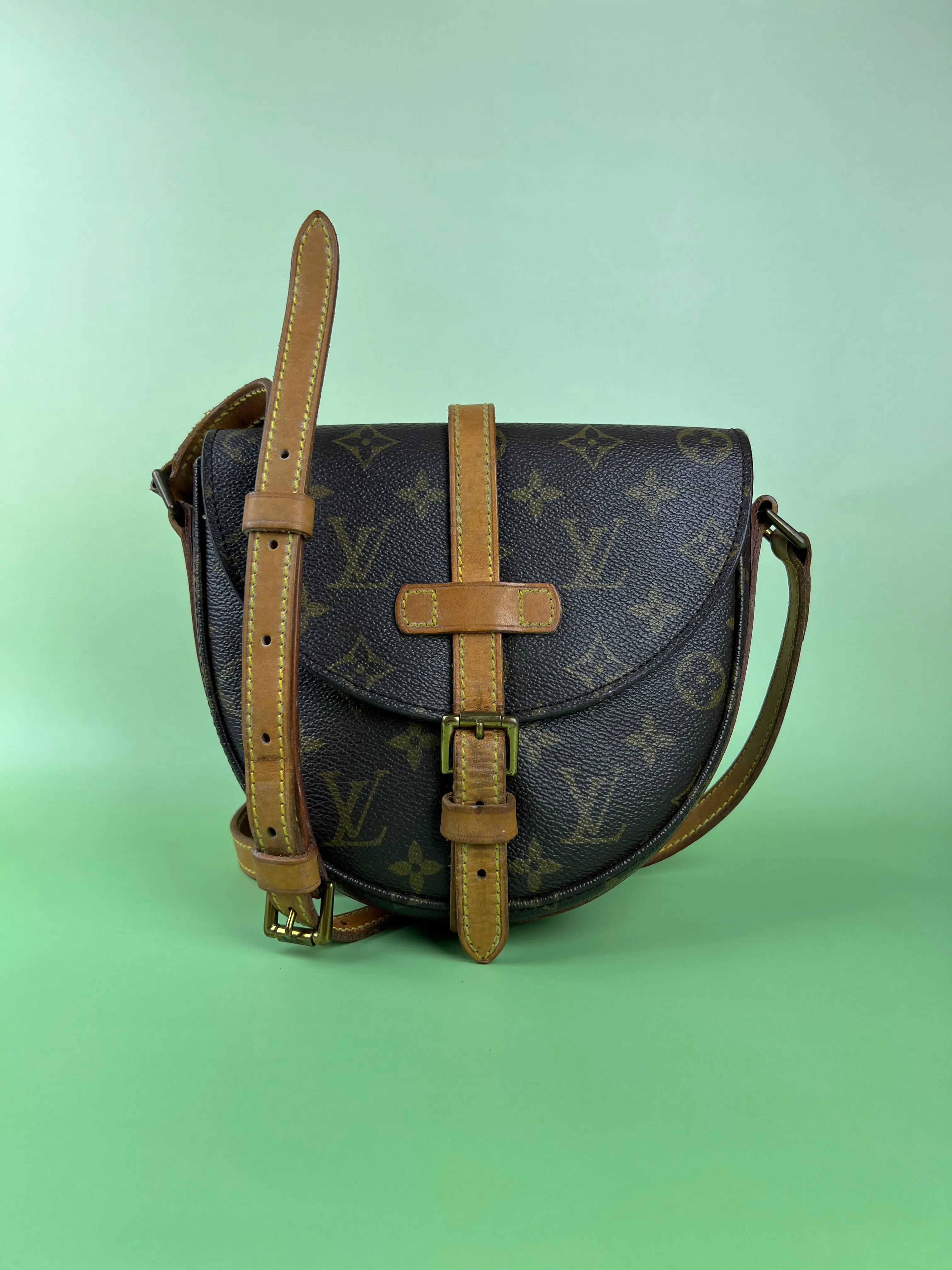 LOUIS VUITTON Saumur BB Monogram Canvas Women Shoulder Bag