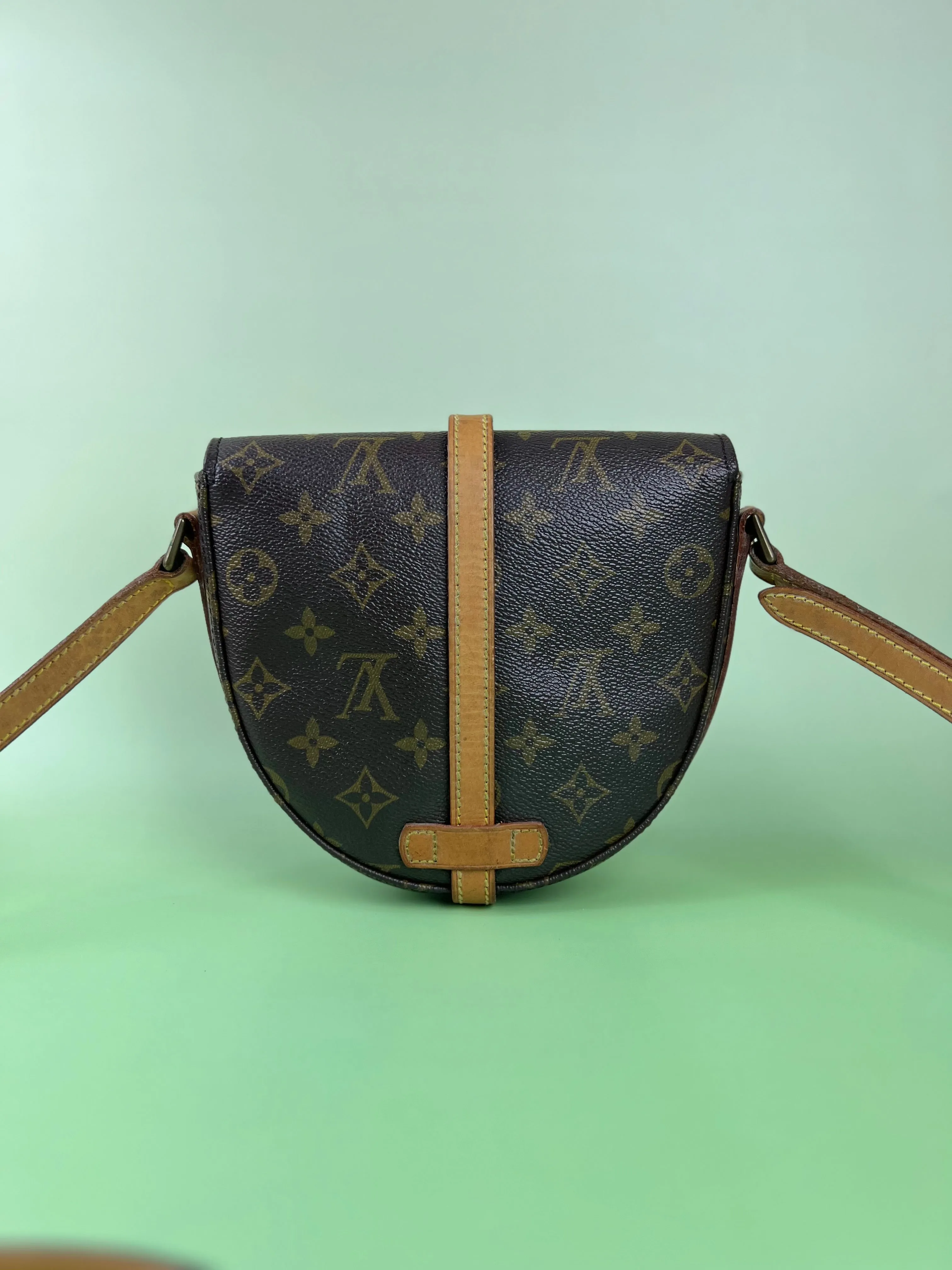 LOUIS VUITTON Saumur BB Monogram Canvas Women Shoulder Bag