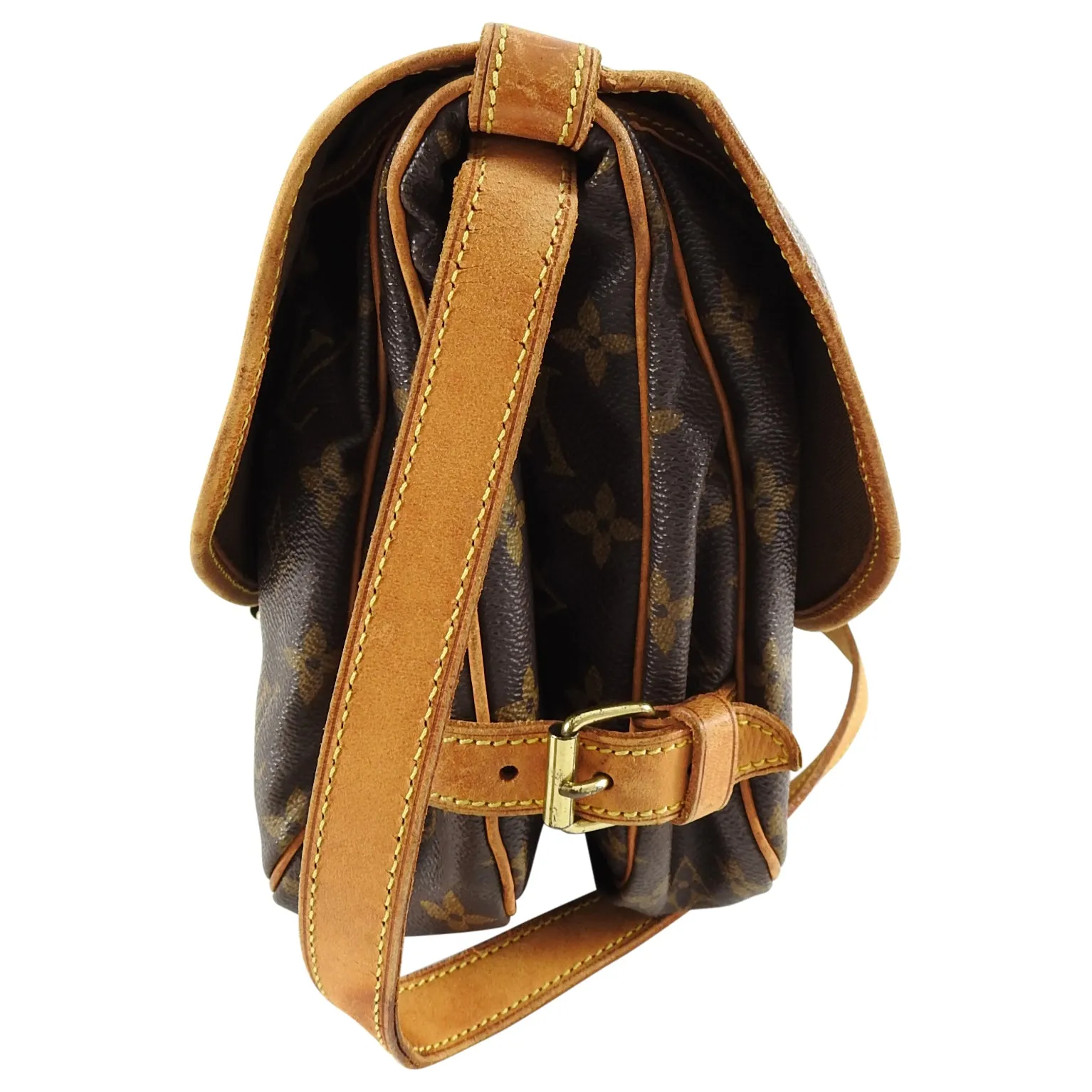 Louis Vuitton Vintage 1997 Monogram Saumur 30 Crossbody Bag