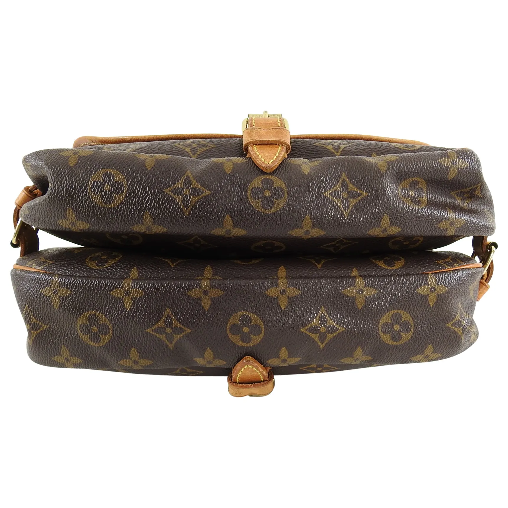 Louis Vuitton Vintage 1997 Monogram Saumur 30 Crossbody Bag