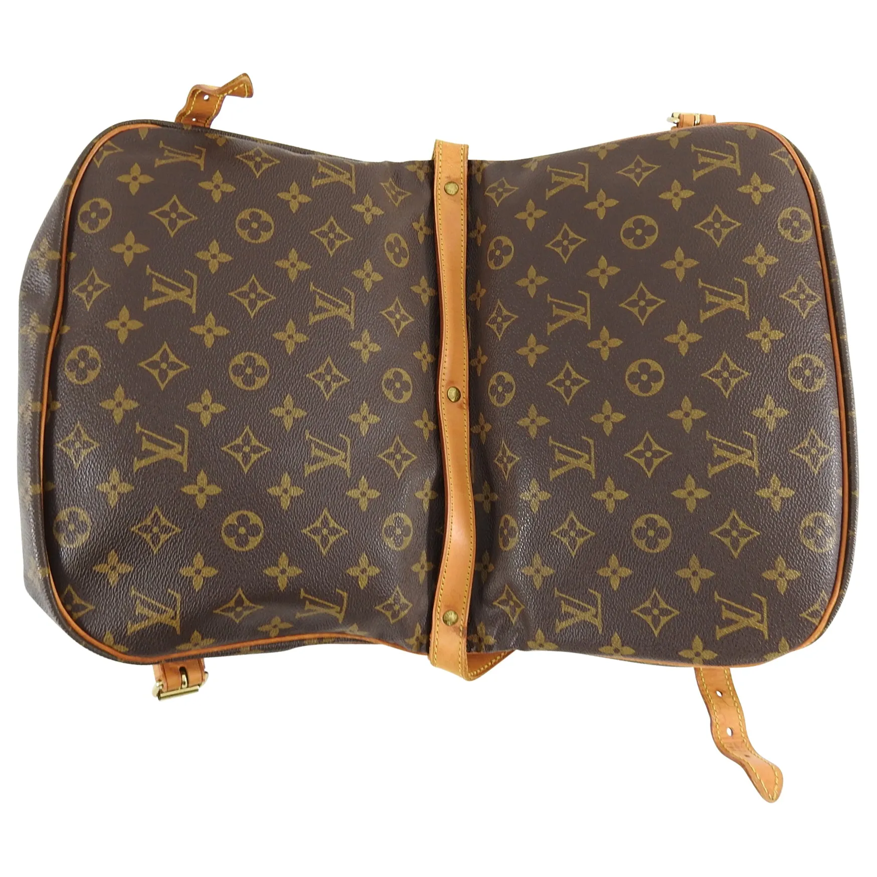 Louis Vuitton Vintage 1997 Monogram Saumur 30 Crossbody Bag