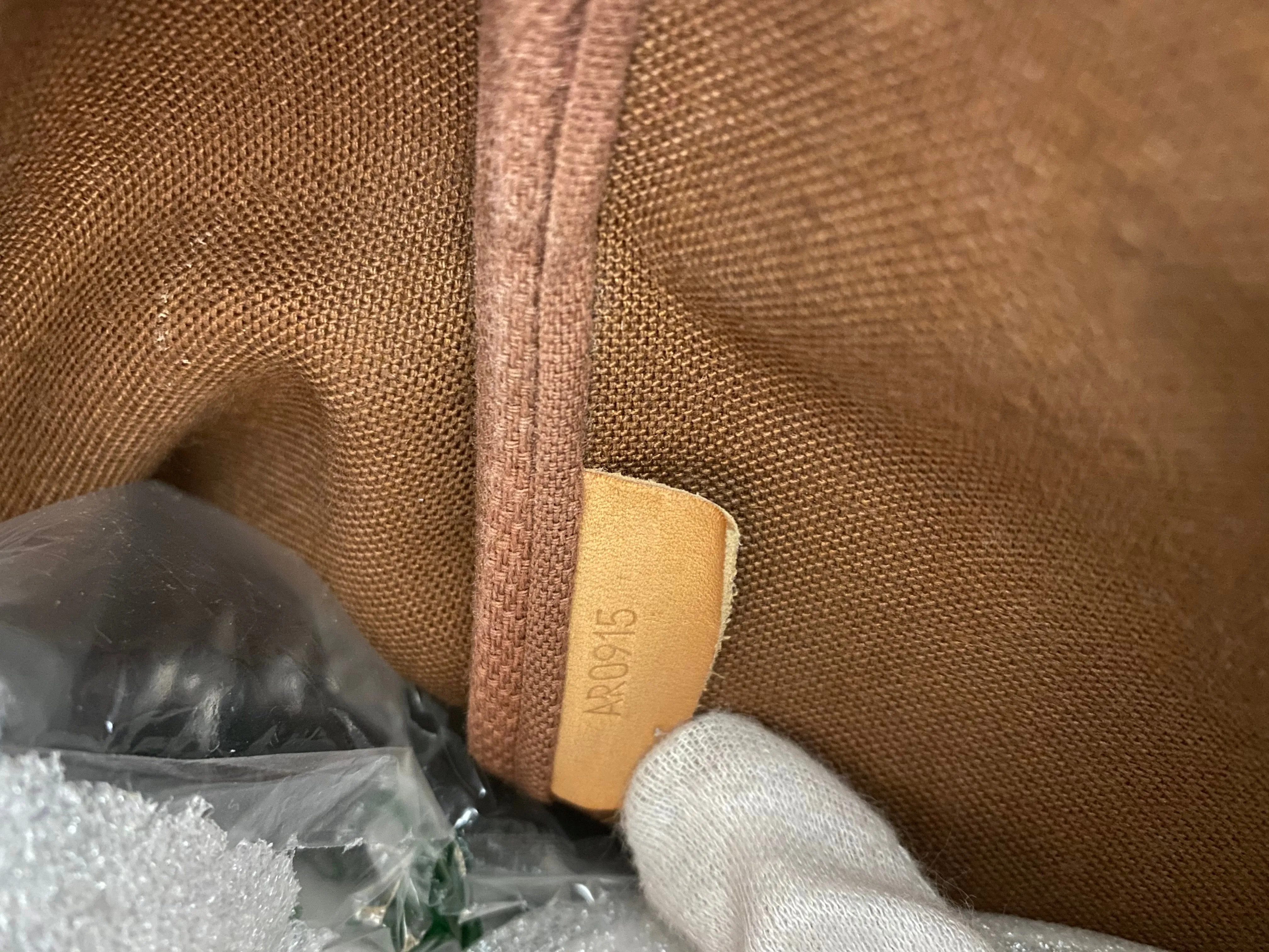 Louis Vuitton Vintage Monogram Saumur 35 Double Satchel Bag