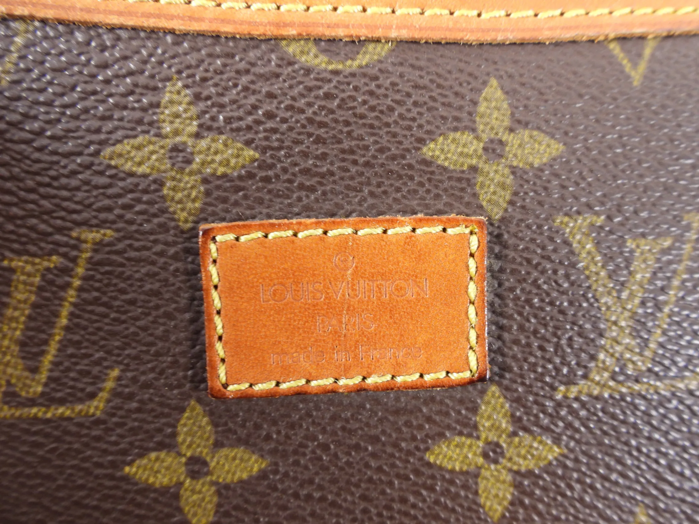 Louis Vuitton Vintage Monogram Saumur 35 Double Satchel Bag